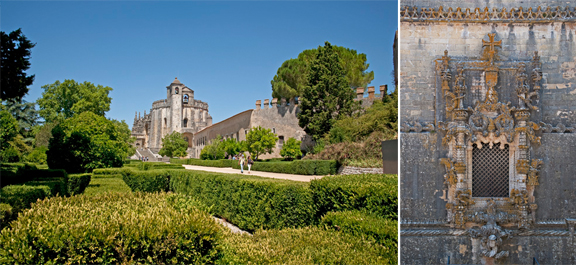 Portugal, Tomar, Castelo dos Templários e Convento de Cristo